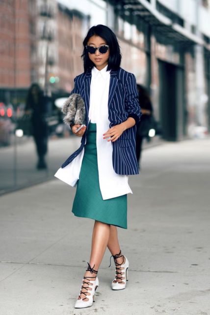 Trendy Pinstripe Outfits For This Season