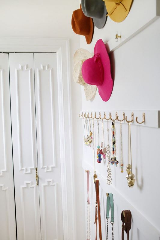 Picture Of cute diy open closet storage for your accessories  3