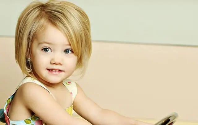 Picture Of super cute and stylish haircuts for small girls  15