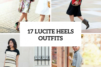 17 Fashionable Lucite Heels Outfits 18