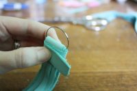 Simple DIY Leather Tassel Necklace 6