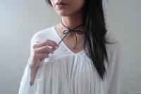 Very Easy-To-Make DIY Bow Chokers 8
