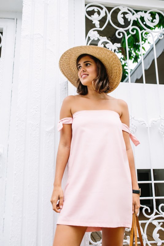 Picture Of trendy diy off the shoulder dress to make for summer  1