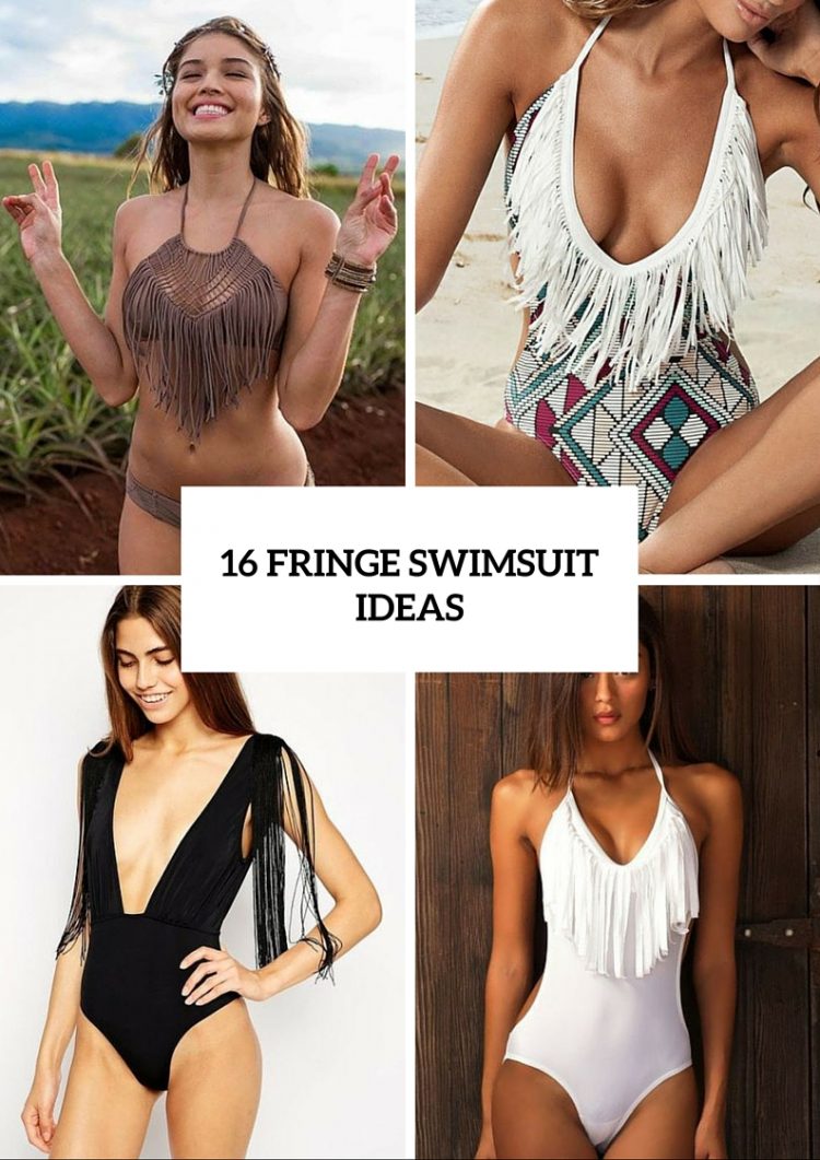 Sexy Fringe Swimsuit Ideas For Summer