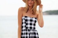 21 Outfit Ideas With Straw Hats For Summer 20