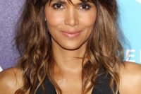 Halle Berry’s Tousled Hair And A Fringe