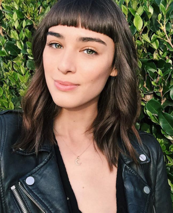 Margaux Brooke's Baby Bangs And Waves