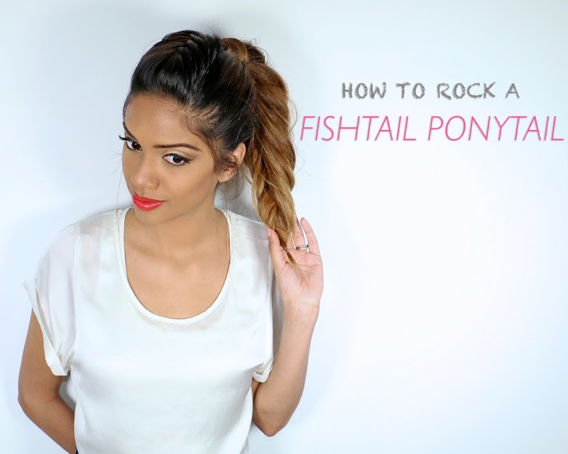 Picture Of cool diy fishtail braid ponytail to make yourself  1