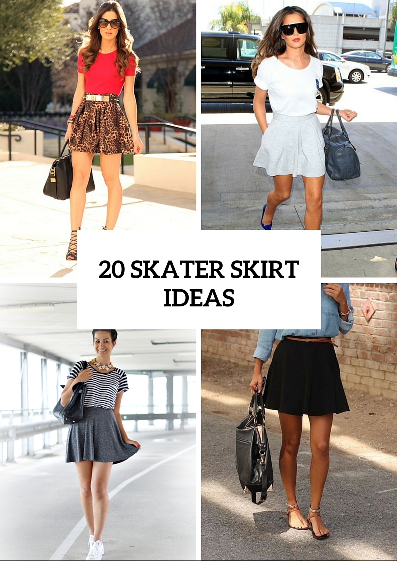 Girlish Outfits With Skater Skirts To Repeat