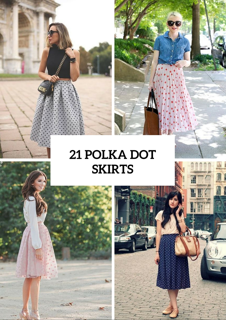 Polka Dot Skirts To Try This Summer