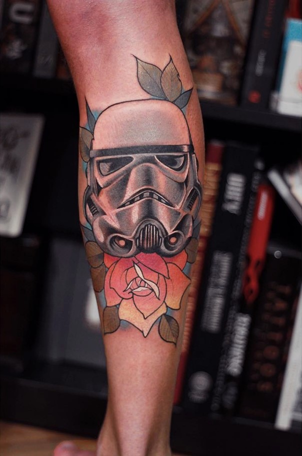 05 colorful Stormtrooper on an arm