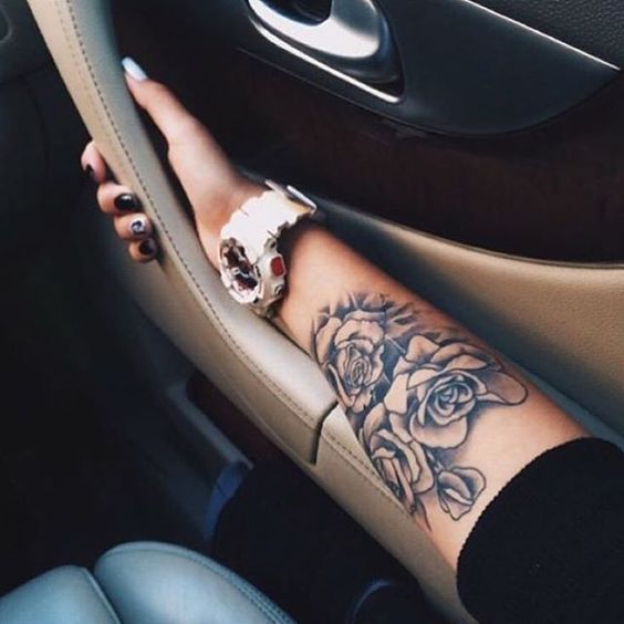 17 Rose Tattoo Designs for Women - Mom's Got the Stuff