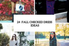 24 Stylish And Cozy Checked Dress Ideas For This Fall