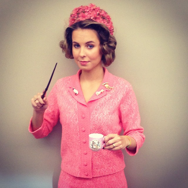 Dolores Umbridge outfit in all pink
