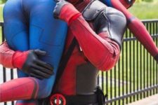 08 Dead Pool and Spiderman couple look