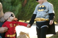 10 Batman and Robin costumes for two little brothers
