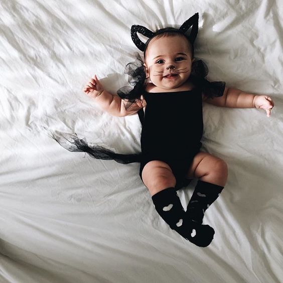 little black cat costume for the wee ones