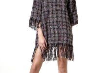 Fringe dress and ankle boots