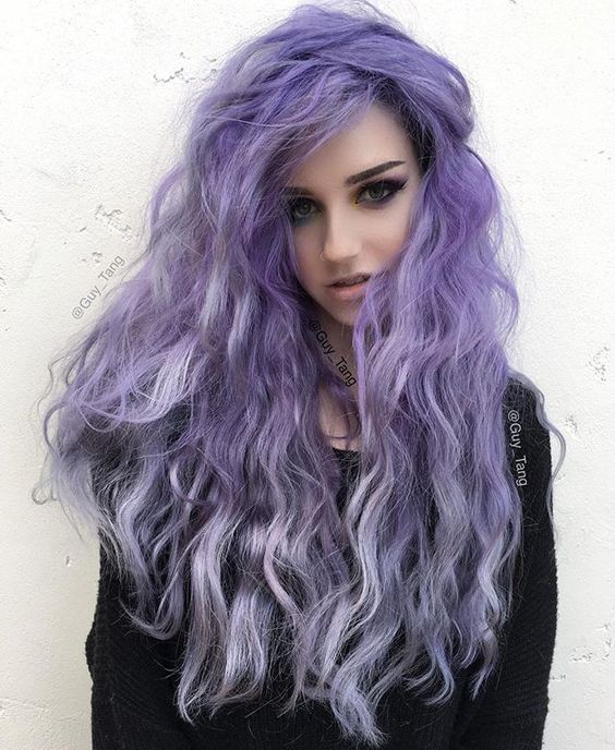 lavender ombre hair for daring girls