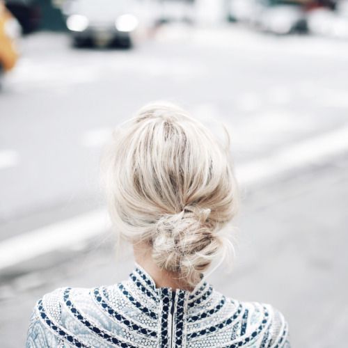 06 low messy bun is a perfect solution for a bad hair day
