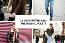 22 Comfy Shearling Jacket Outfits For Men