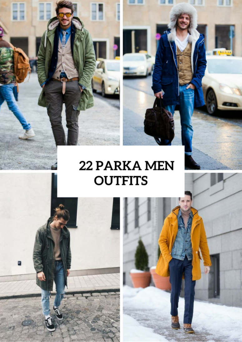 Cool Parka Outfits For Men