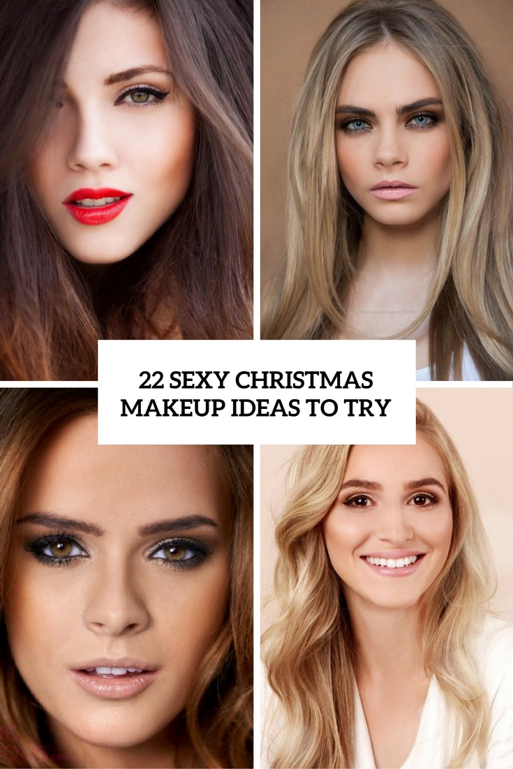 22 Sexy Christmas Makeup Ideas To Try