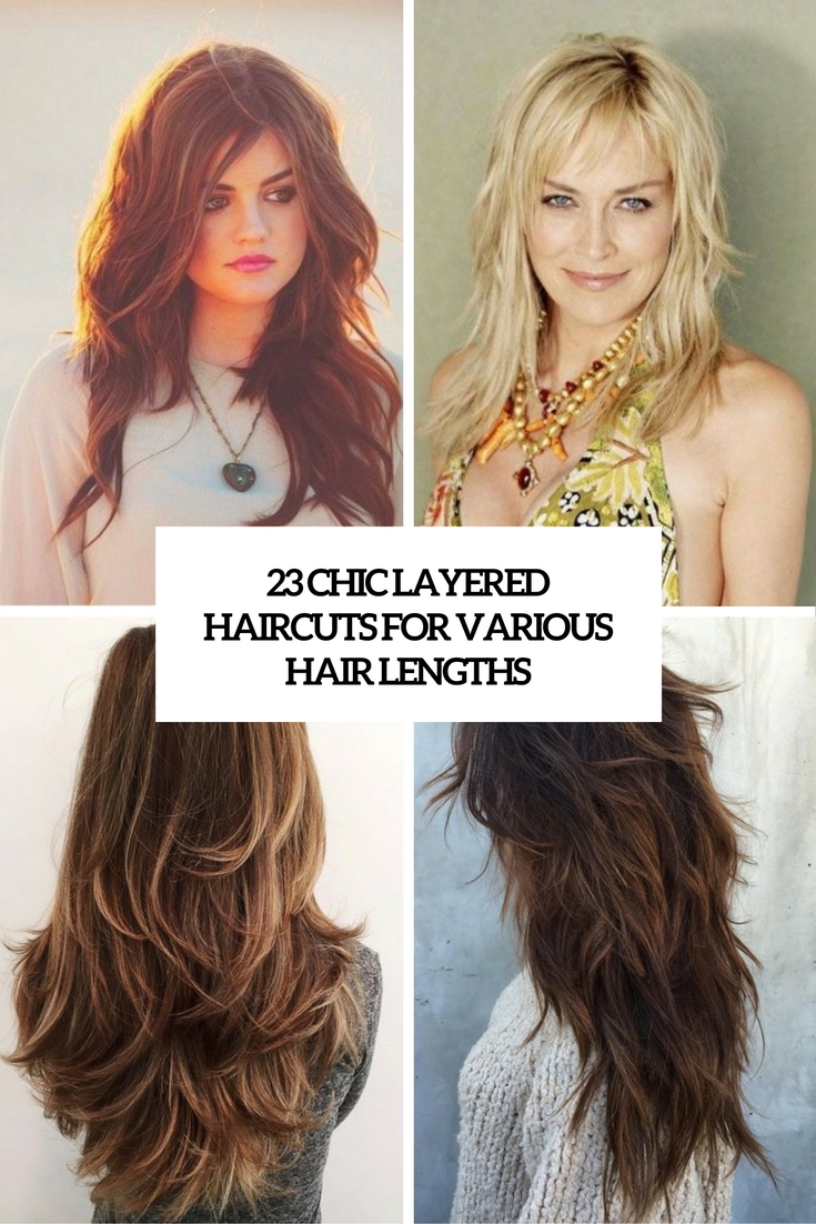 chic layered haircuts for various hair lengths cover