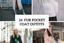24 Fur Pocket Coat Outfits For Fashionistas