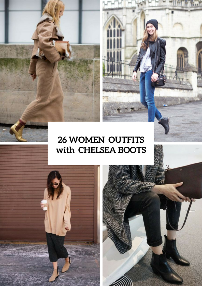 Stunning Outfits With Chelsea Boots For Fashionable Ladies