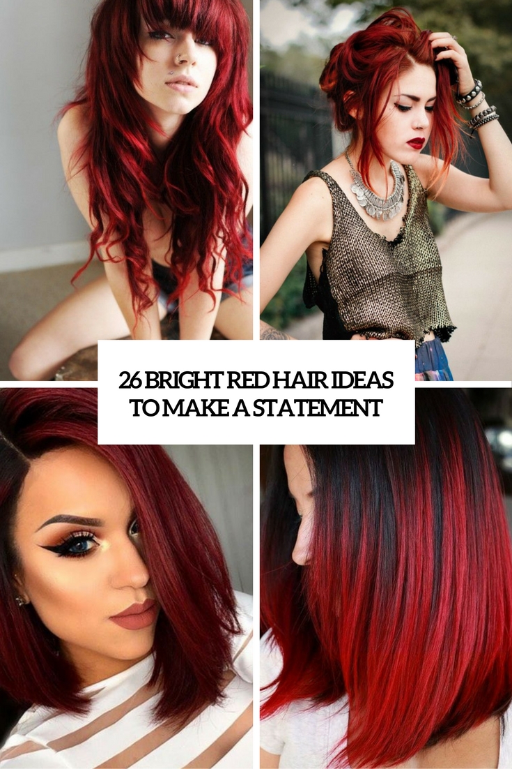 26 Bright Red Hair Ideas To Make A Statement