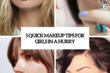 5 quick makeup tips for girls in a hurry cover