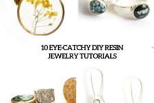 10 eye-catchy diy resin jewelry tutorials cover