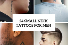 24 Excellent Small Neck Tattoos For Guys
