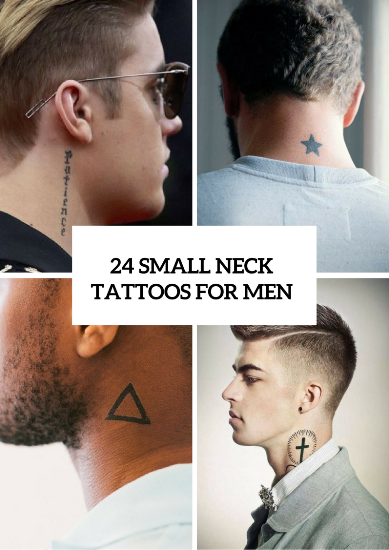 Meaningful Tattoos For Men Neck