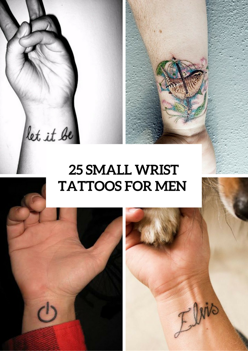 Awesome Small Wrist Tattoo Ideas For Men