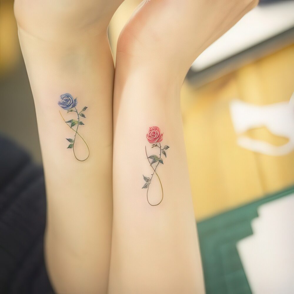 flower tattoo ideas on wrist