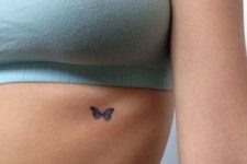 Small tattoo under the chest