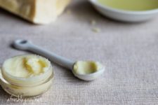 DIY lip salve recipe with beeswax