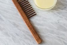 DIY deep hair conditioner with argan oil