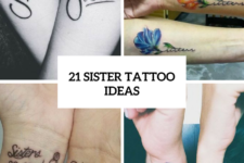 21 Charming Sister Tattoo Ideas