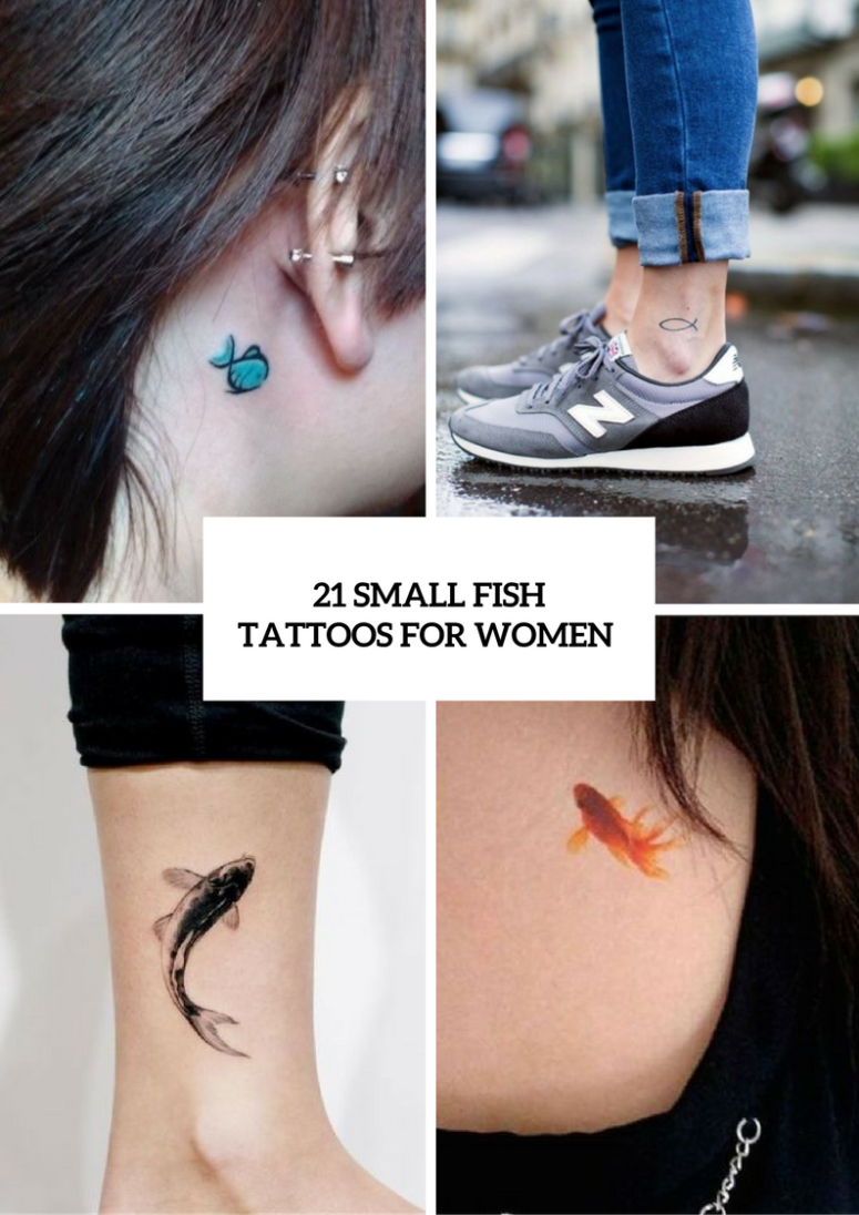 21 Small Fish Tattoo Ideas For Women