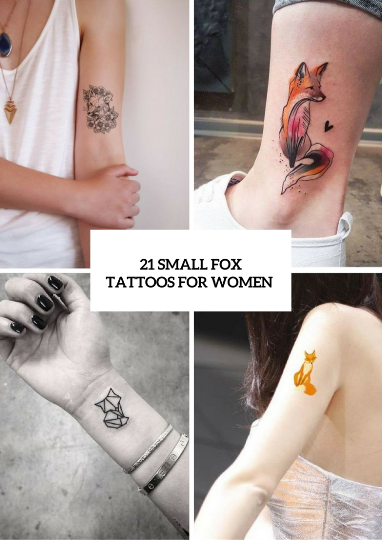 Small Fox Tattoo Ideas For Women