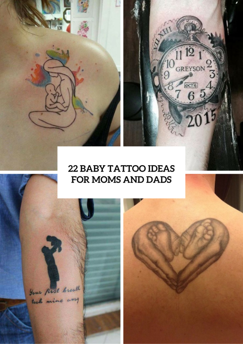 22 Baby Tattoo Ideas For Moms And Dads