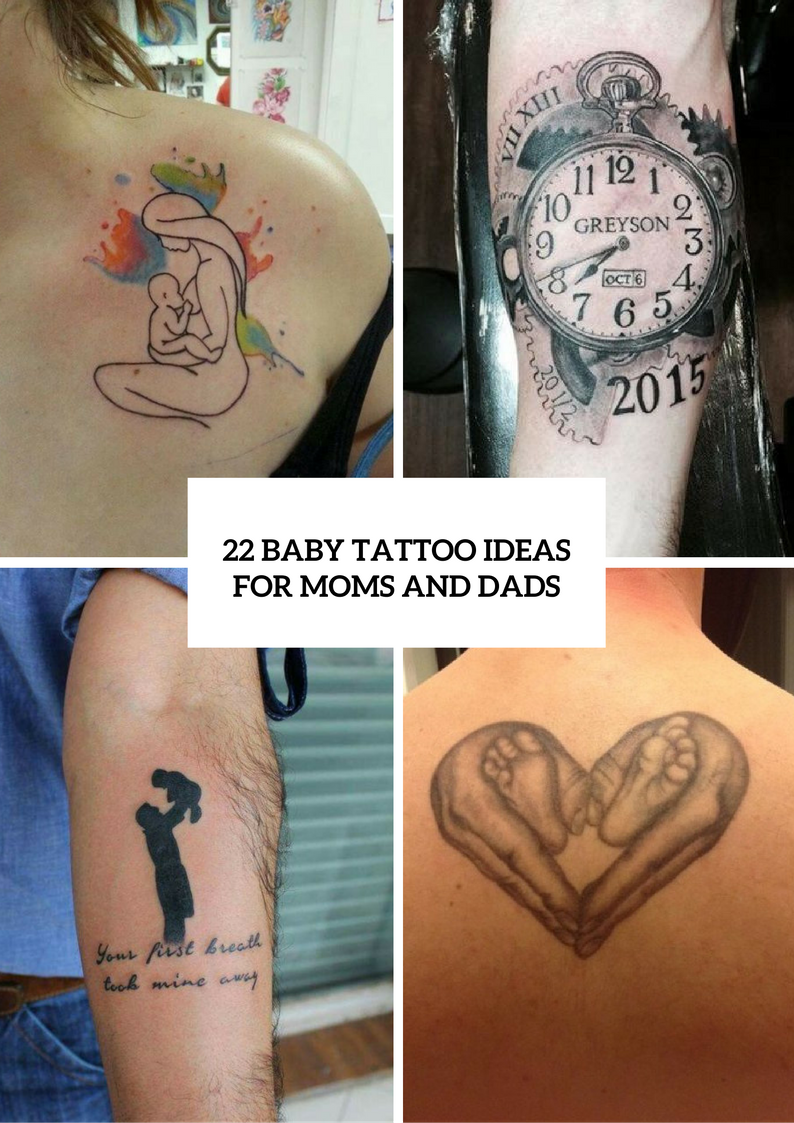 Picture Of Baby Tattoo Ideas For Moms And Dads