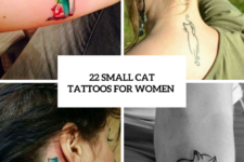 22 Small Cat Tattoo Ideas For Ladies