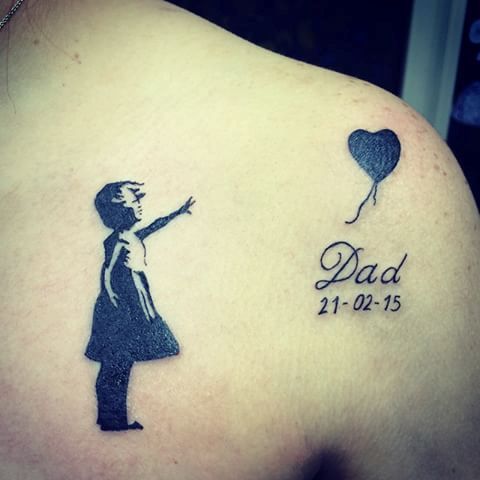 Baby tattoo for dad
