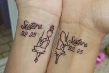 Cute sister tattoos