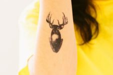 Deer tattoo idea on the arm