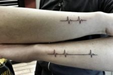 Heartbeat tattoo idea